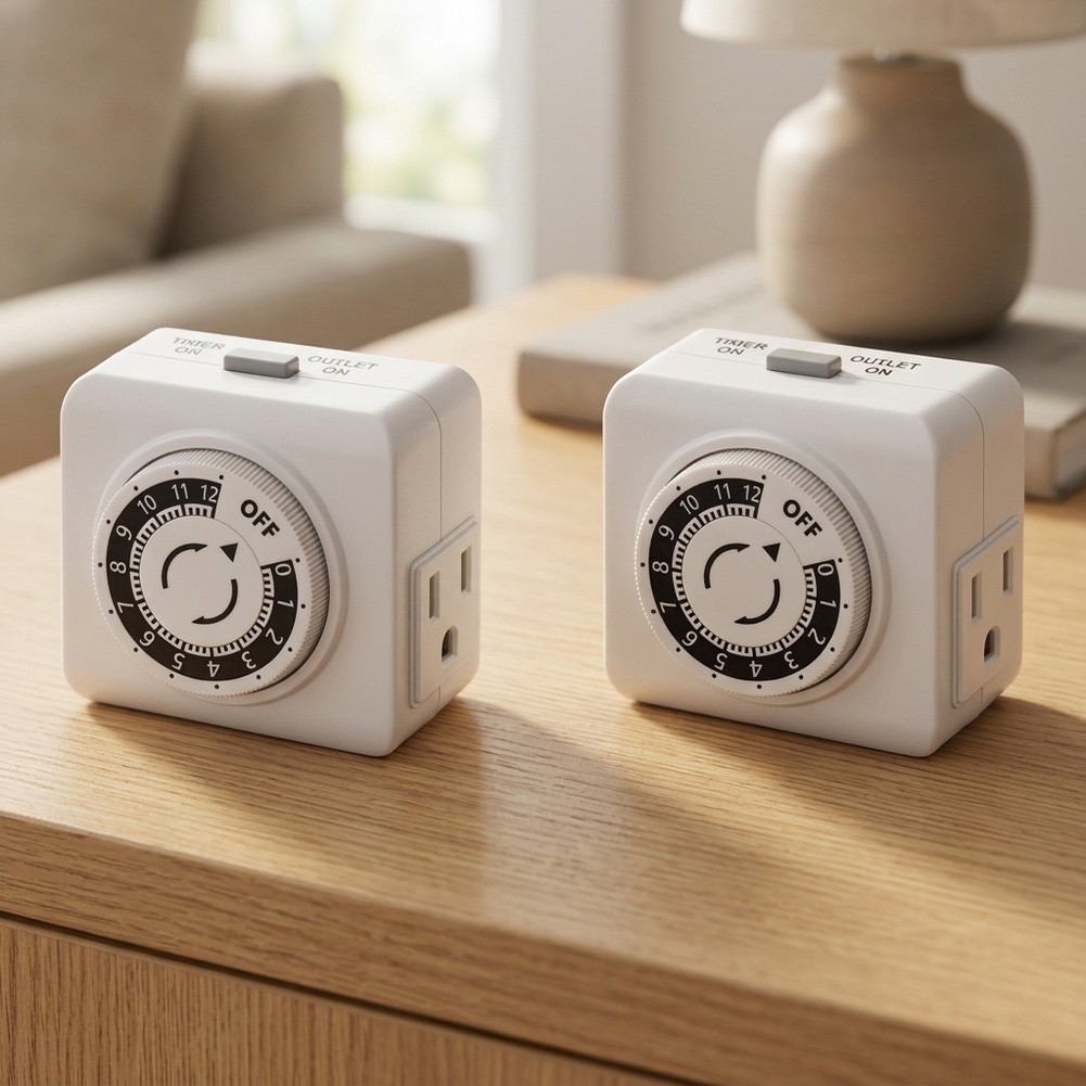 Zestaw 2 sztuk: 24-godzinny, m – Timer Dual Outlet recenzja i cena